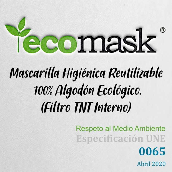 Mascarilla Higiénica Reutilizable Ecomask™